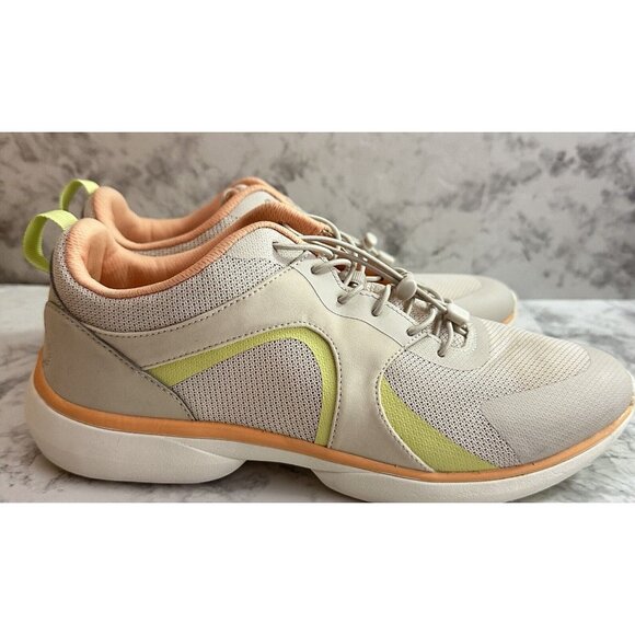 Vionic Olessa Walking Shoe Sneaker Womens‎ 10 Cream Apricot - Picture 1 of 6